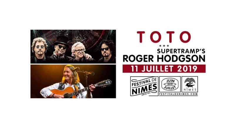 Toto et Roger Hodgson au festival de Nîmes