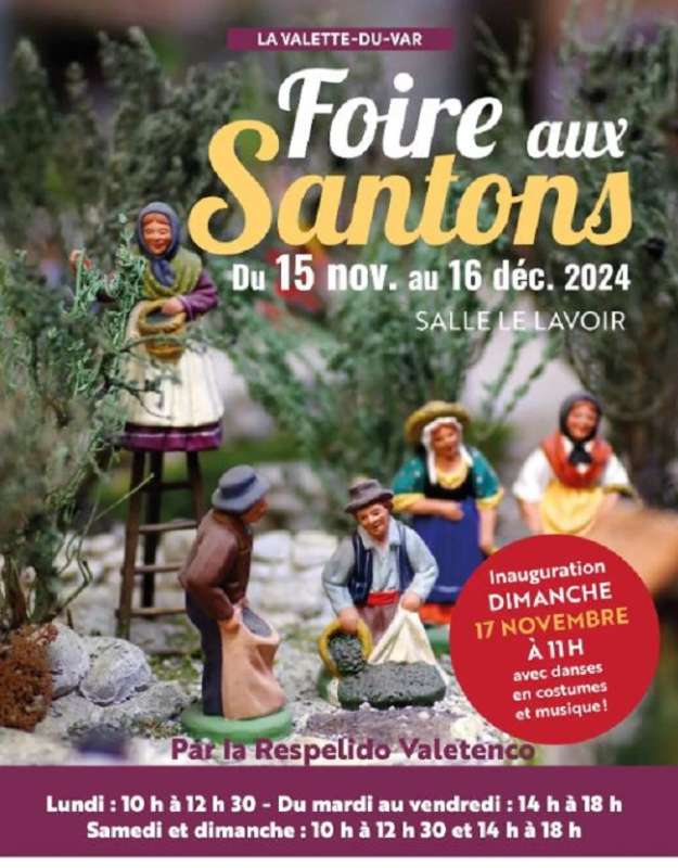 Foire aux Santons et produits du Terroir