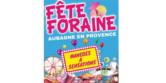 Fête foraine de noël à Aubagne