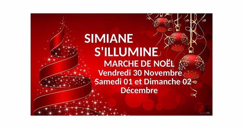 Simiane s'illumine : marché de Noël et animations