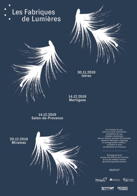 Feux d'artifices de noël : les Fabriques de lumières illuminent Istres Martigues Miramas et Salon