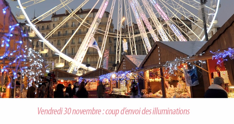 Coup d'envoi des illuminations à Marseille ce soir à 18h