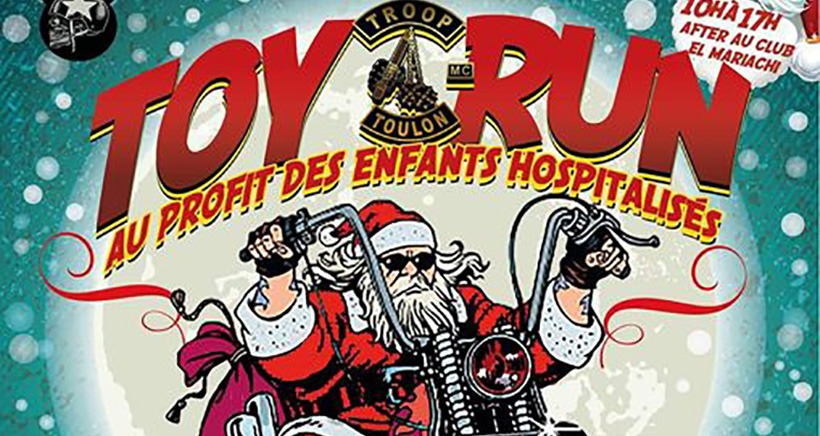 A Hyères, pour un jouet offert on vous offre un baptême de Harley!