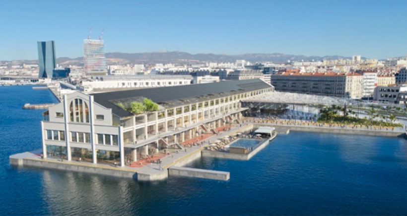 Marseille: Piscine, hôtel, restaurants, jardin, bureaux et jeux... Le J1 va devenir la Passerelle