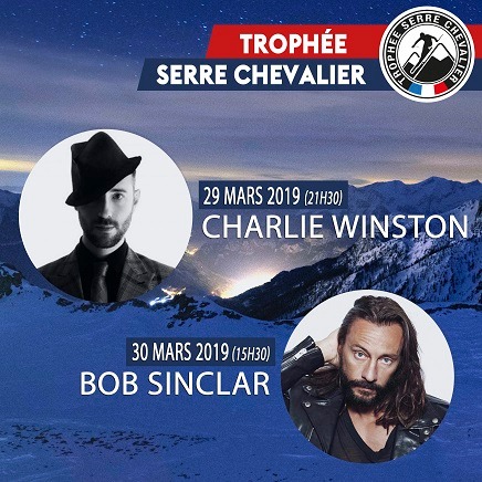 Charlie Winston et Bob Sinclar au Trophée Serre Chevalier 