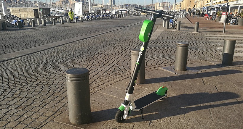 Le succès fou des trottinettes électriques en location à Marseille