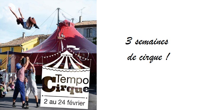 Tempo Cirque à Martigues, tous en piste !