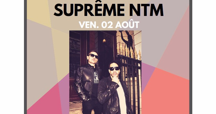 Suprême NTM en ceoncert en septembre au Martigues Summer Festiv'Halle