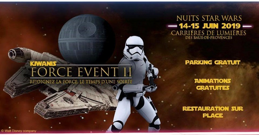 Nuits Star Wars aux Carrières !