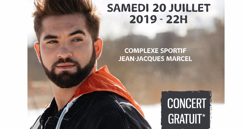 Concert gratuit de Kendji Girac à Brignoles en juillet
