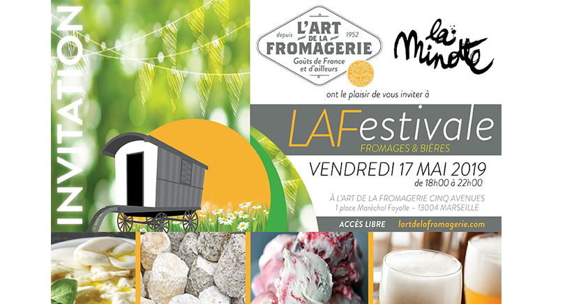 L'Art de la Fromagerie présente La Festivale, un festival de fromages...