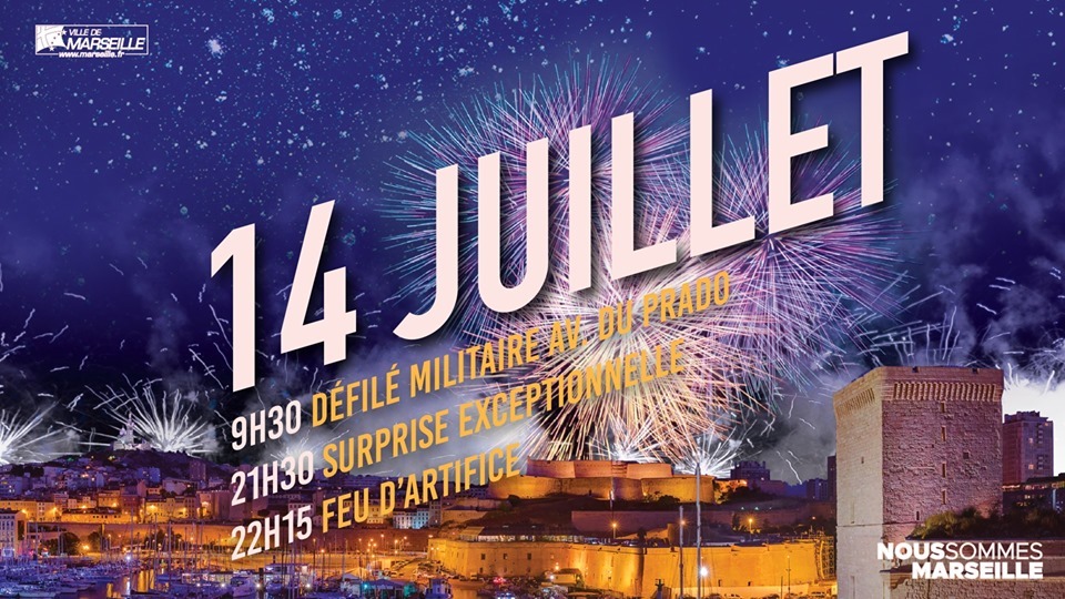 Défilé du 14 juillet à Marseille: les restrictions de circulation dans le secteur du Prado