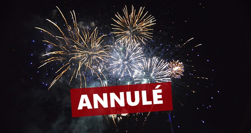 Le feu d'artifice de Cavaillon est à son tour annulé ce soir