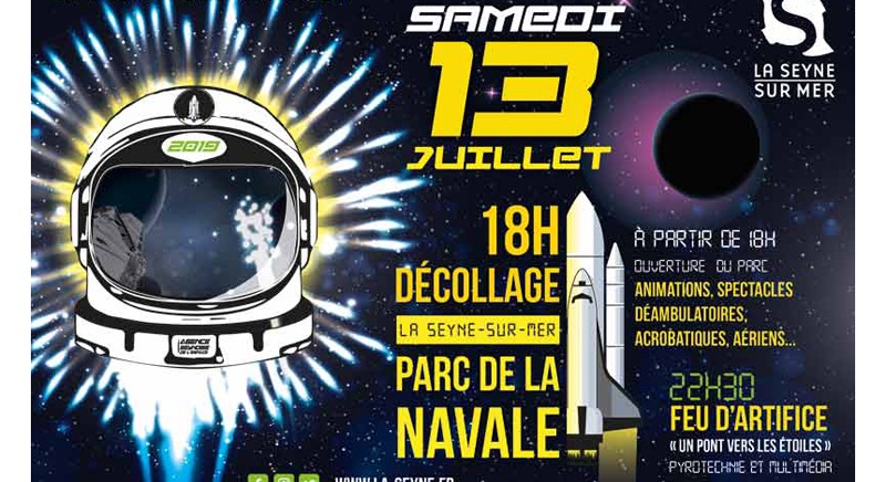 Feu d'artifice, spectacles de rue, déamulations... La Navale Enchantée promet de vous emmener dans les étoiles ce soir à La Seyne