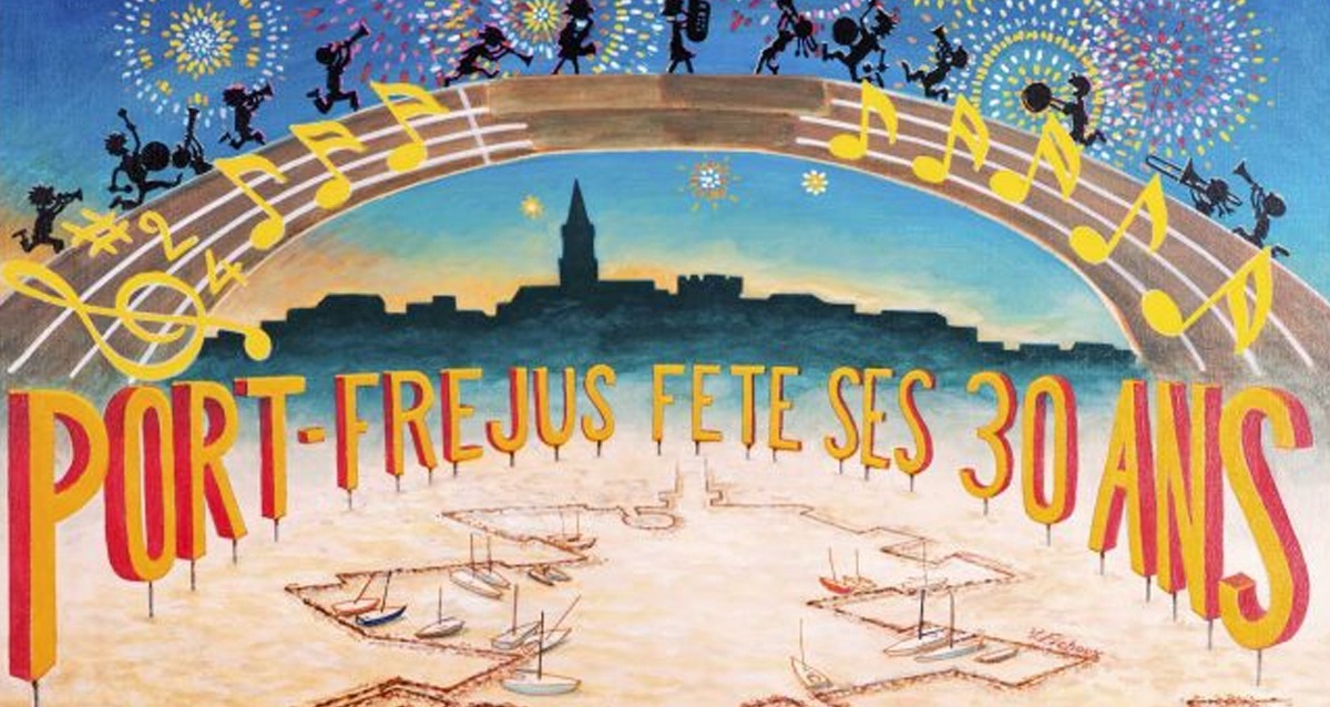 Feu d'artifice, concerts, joutes, balades en mer... Durant tout le weekend Port-Fréjus fête ses 30 ans