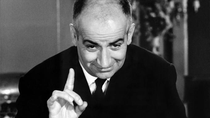 Louis de Funès en 5 répliques cultes!