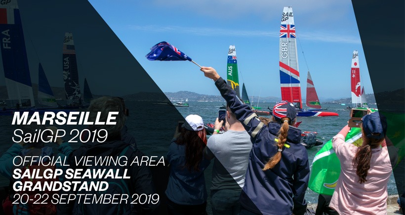 Finale de la compétition de voile SailGP bientôt à Marseille