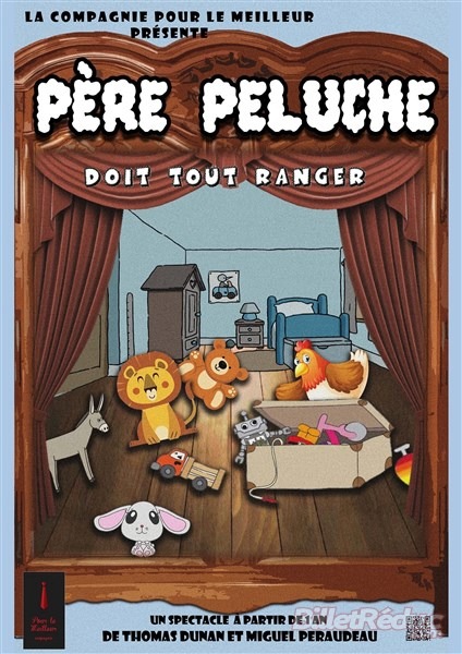 Père Peluche doit tout ranger