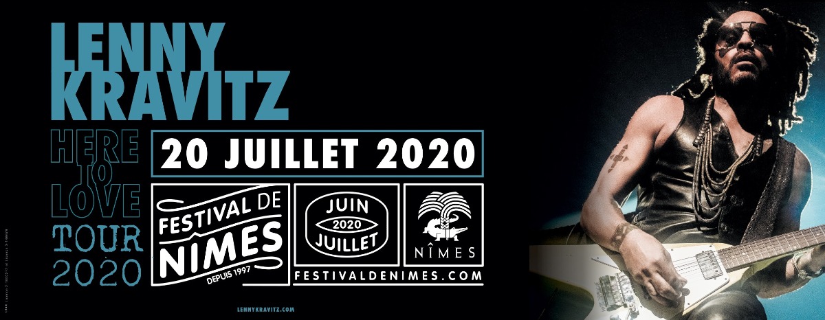 Lenny Kravitz rejoint la programmation du festival de Nîmes