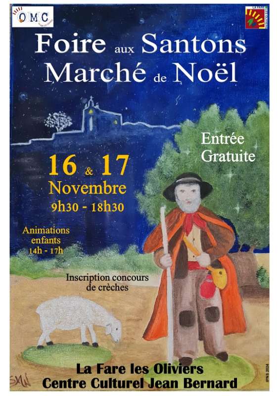 Marché de Noël & Foire aux santons - La Fare les Oliviers