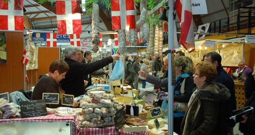 Salon du bien vivre et de la gastronomie Ã  HyÃ¨res