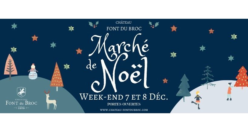 Marché de noël au Château Font du Broc