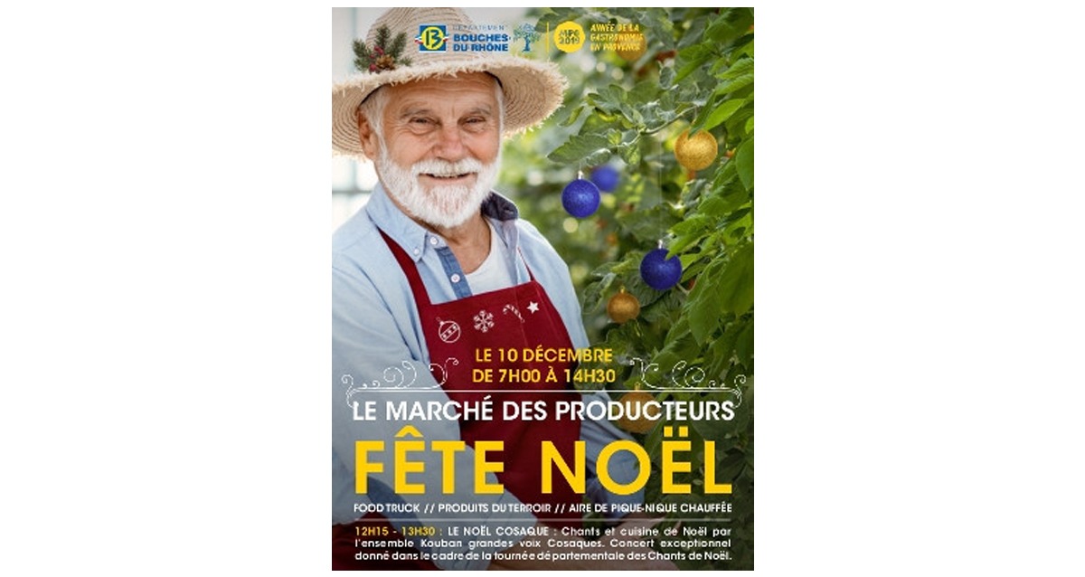 Le marché des Producteurs fête Noël