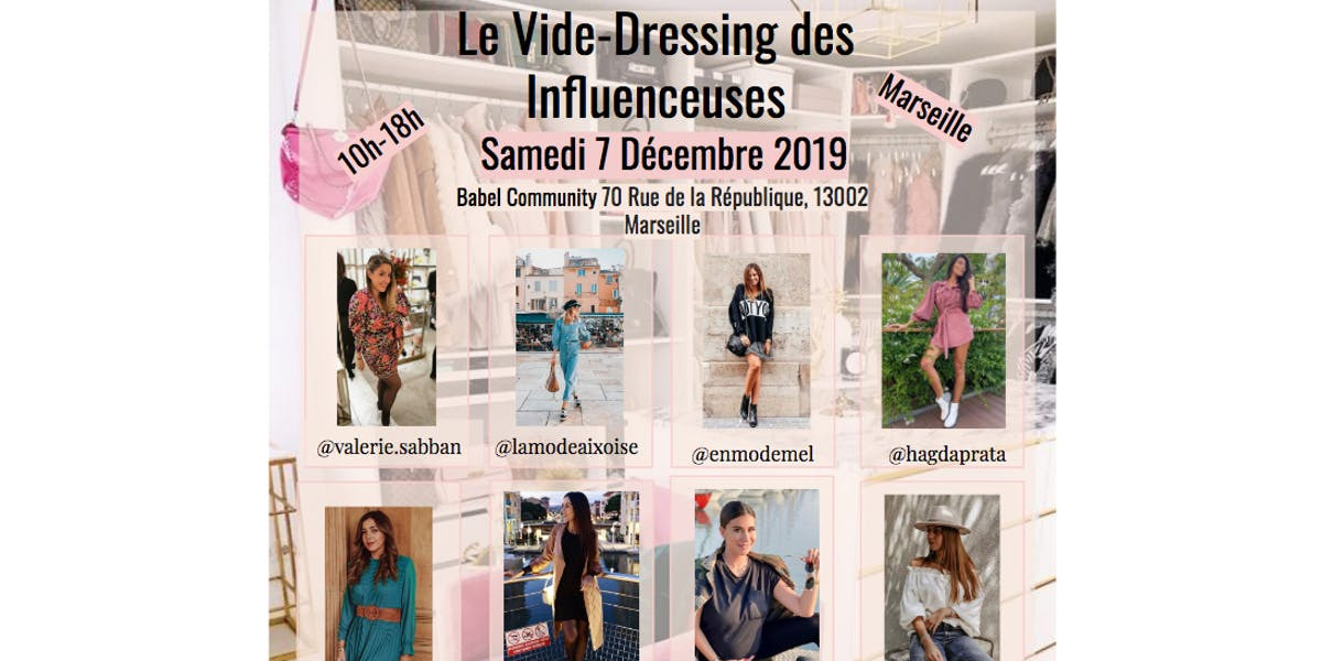 Vide dressing des influenceuses