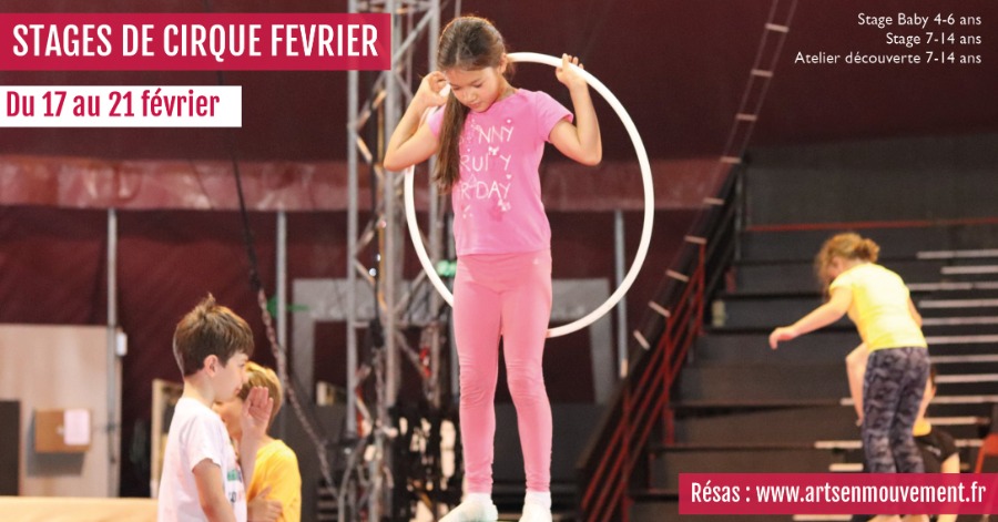 Stages de cirque pour enfants - Vacances de  février