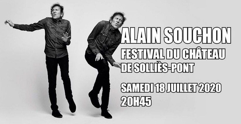 Alain Souchon en concert au Festival du Château