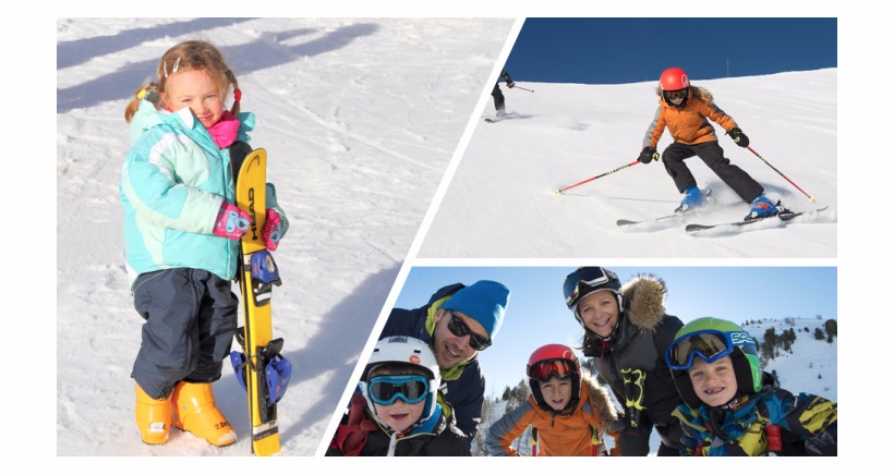 Week-End des enfants sur les pistes du massif de Blanche-Serre Ponçon