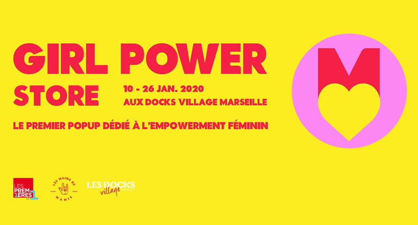 The Girl Power Store aux Docks Village du 10 au 26 janvier 2020