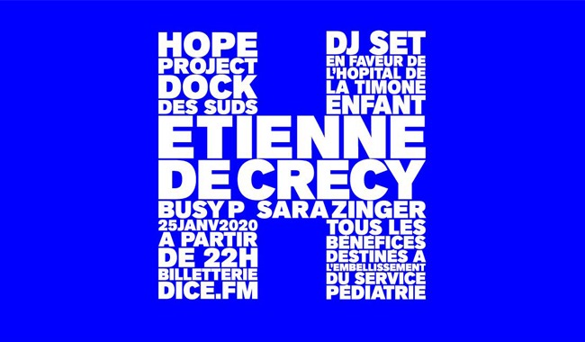 Hope project : Etienne de CrÃ©cy - Buzy P - Sara Zinger