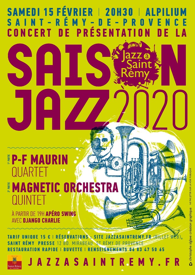 Concert de présentation saison 2020 JAZZ A ST REMY