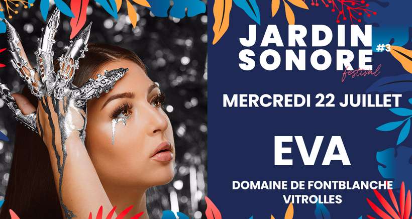 Eva en concert pour la soirée d'ouverture de Jardin Sonore