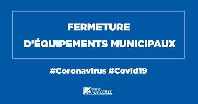 Marseilel: les musées, bibliothèques, piscines et le centre de voile ferment à leur tour à cause du coronavirus