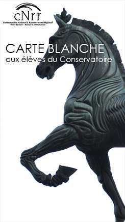 Carte blanche aux élèves du Conservatoire à rayonnement régional