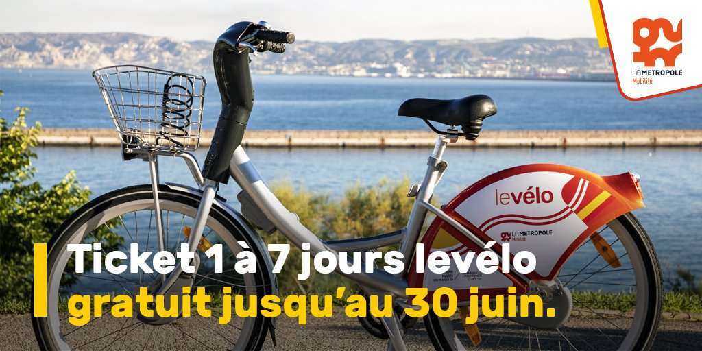 Bon plan: La location des vélos libre-service à Marseille est gratuite jusqu'au 30 juin