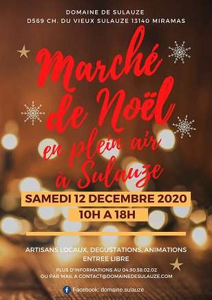 Marché de noël au Domaine de Sulauze