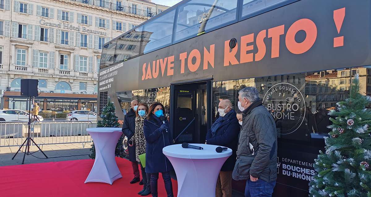 Le bus de MPGastronomie repart en tournée à Noël pour soutenir les restaurants