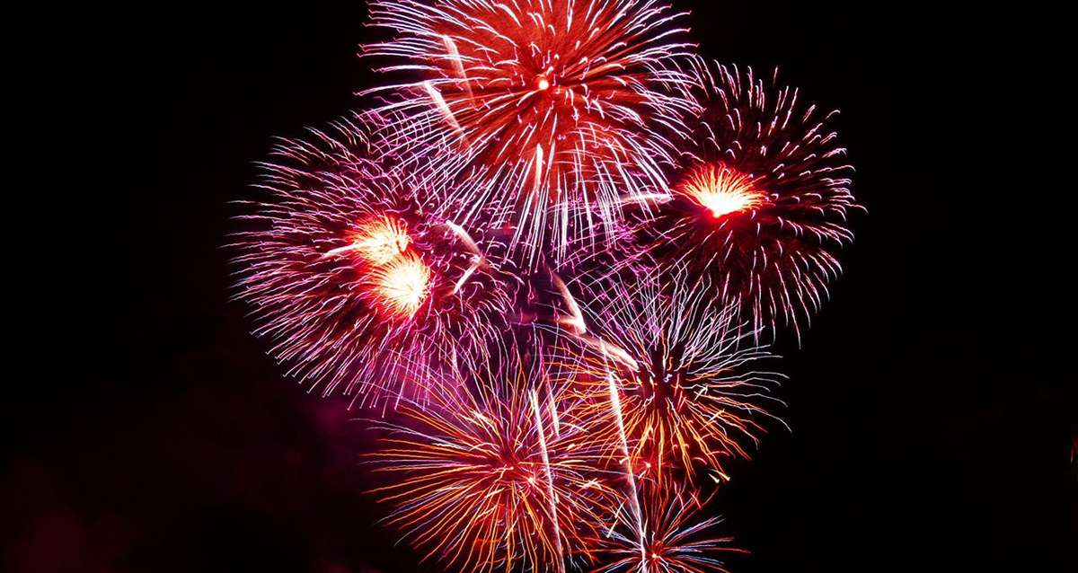 Un feu d'artifice pour Noël à Miramas