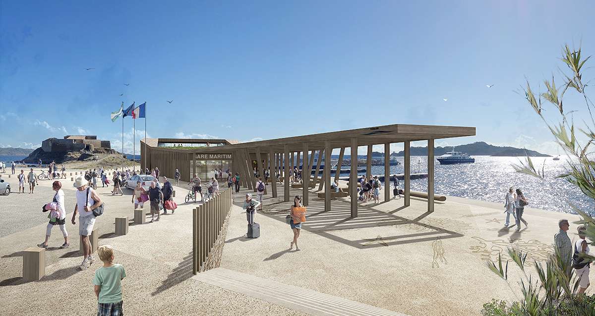 Une nouvelle gare maritime pour embarquer vers Porquerolles dès cet été