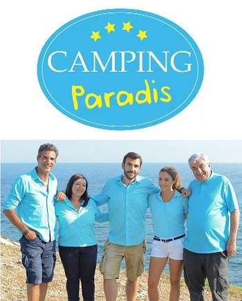 Visite du site de tournage de la série Camping Paradis