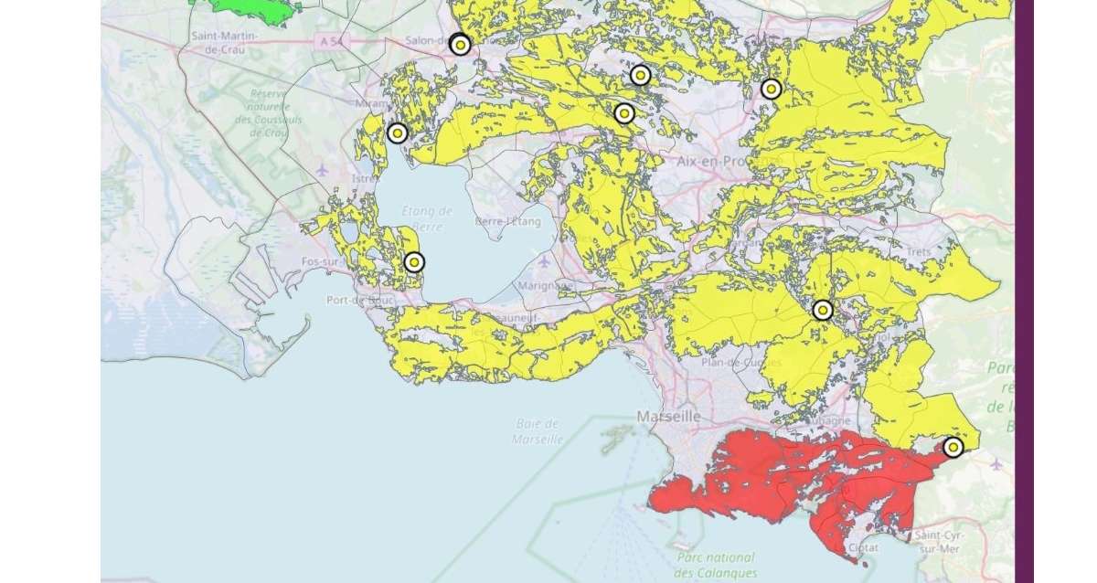 L'accès aux Calanques de Marseille est interdit ce 13 juillet