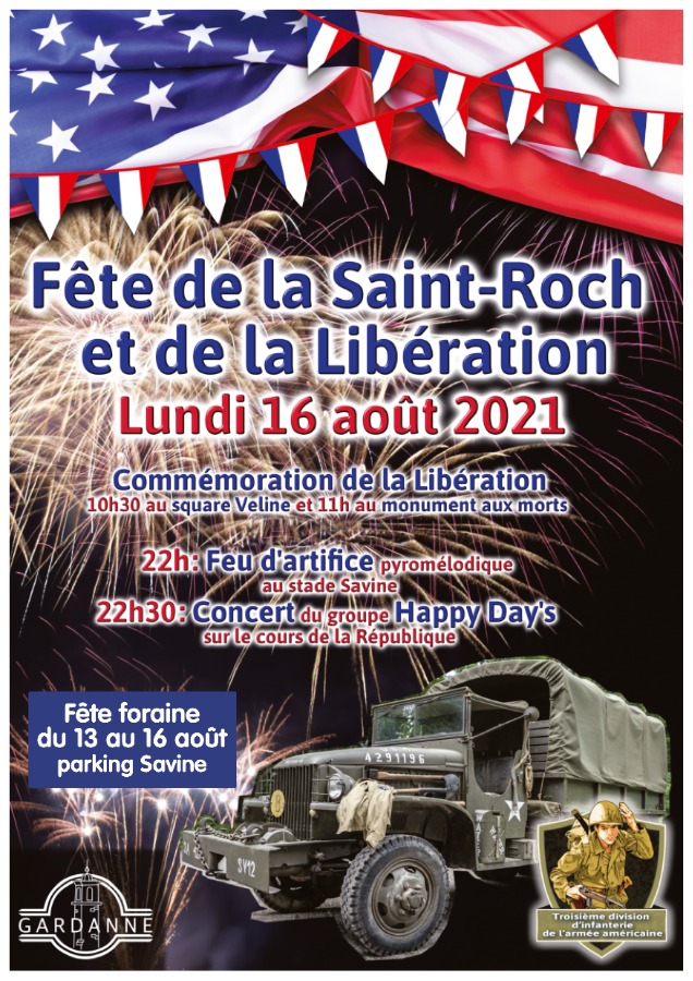  Fête foraine à Gardanne pour les fêtes de la Saint-Roch et de la Libération