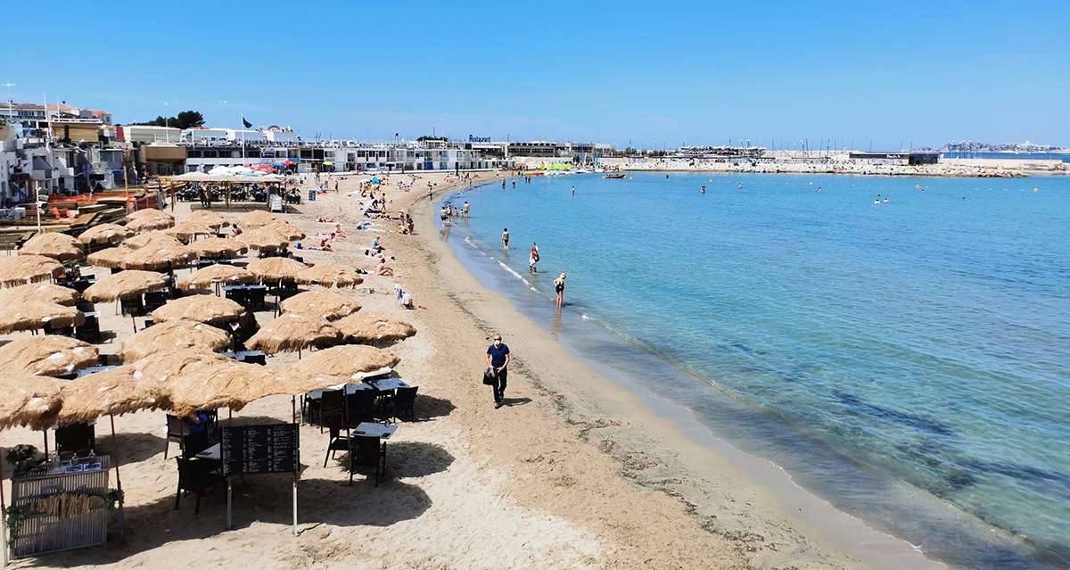 Marseille: toutes les plages sont rouvertes à la baignade