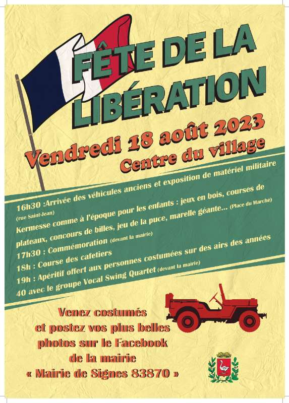 La Fête de la Libération à Signes