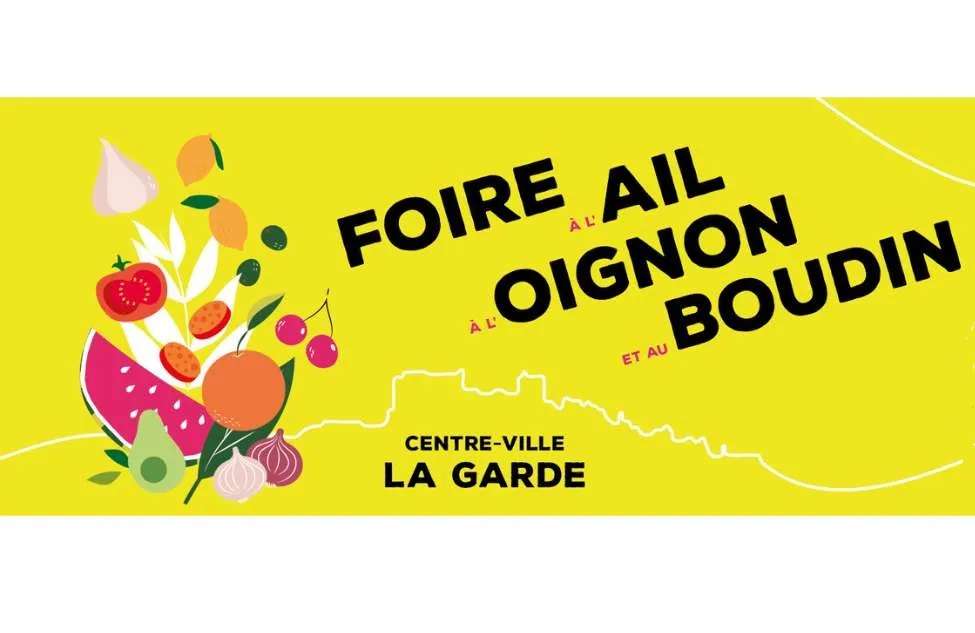 Foire à l'ail, à l'oignon et au boudin de la Garde 