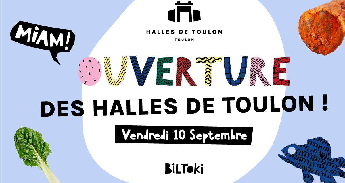 Inauguration des Halles de Toulon, le programme du 10 au 12 septembre