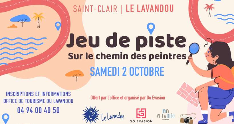 Lavandou : Découvrez le chemin des peintres en résolvant des énigmes !